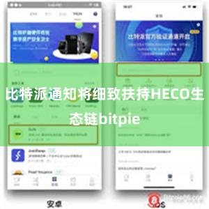 比特派通知将细致扶持HECO生态链bitpie